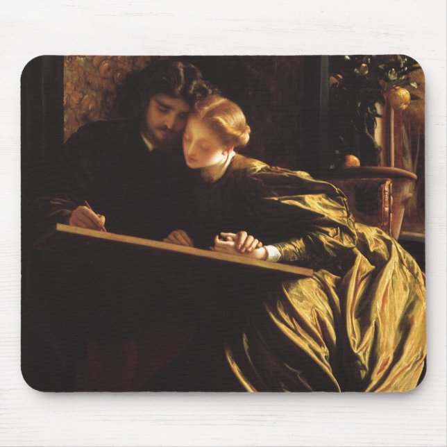 Painter's Honeymoon by Lord Frederic Leighton Mouse Pad (Front)