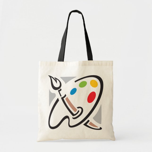 Painters Palette Tote Bag (Front)