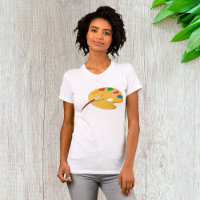 Painters Palette Womens T-Shirt