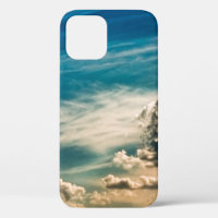 Paintery sky. Beautiful dramatic sky with clouds a