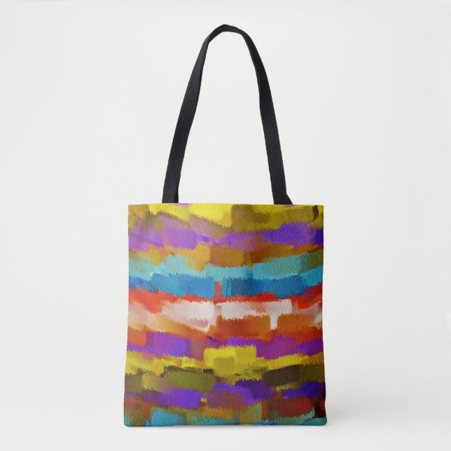 Painting Abstract Art #6 Tote Bag (Front)