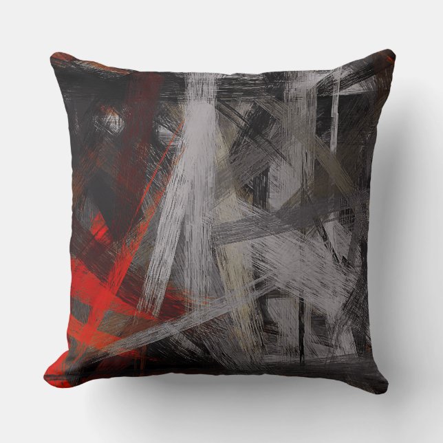 Painting Abstract Background #2 Cushion (Front)