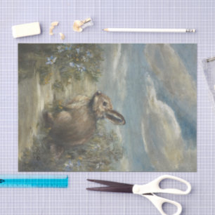 Painting Bunny DBL Tissue Paper