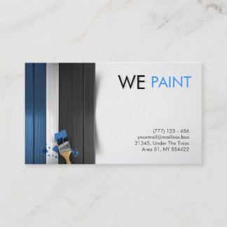 painting business card