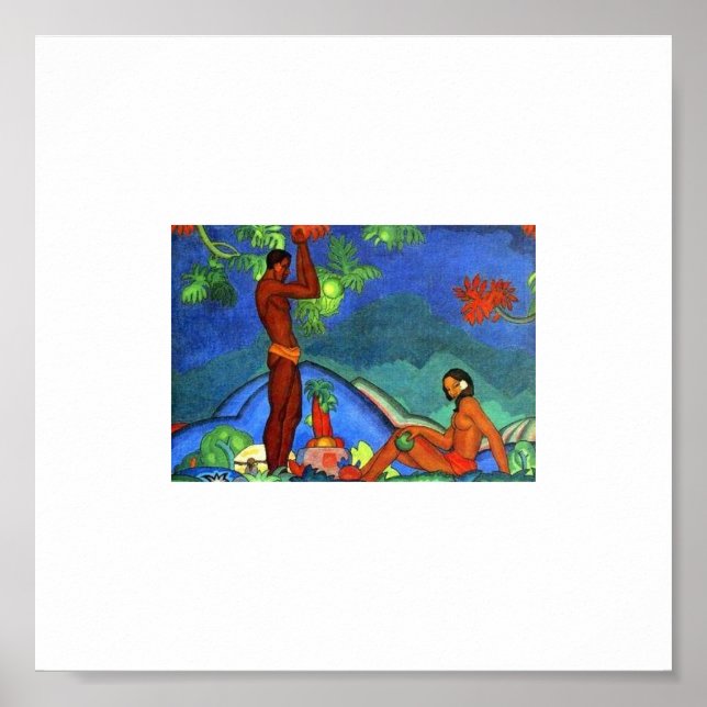 Painting by Arman Manookian circa 1920's. Hawaii Poster (Front)