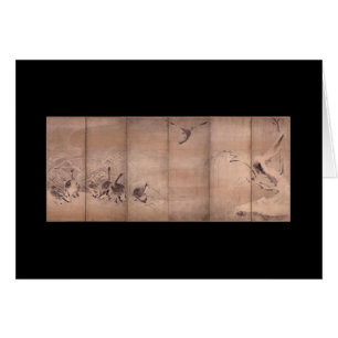 Painting by Miyamoto Musashi, c. 1600's