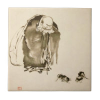 Painting by Miyamoto Musashi, c. 1600's