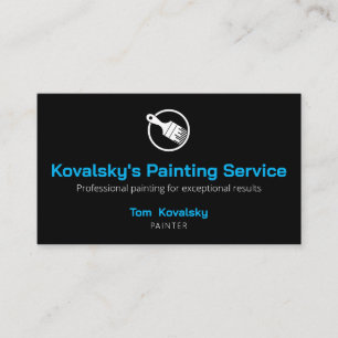 Painting Company Professional Business Card