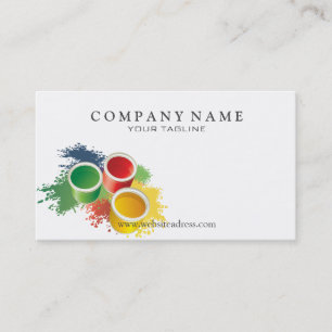 Painting Contractor Business Card