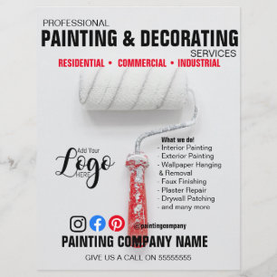 PAINTING & DECORATING flyer