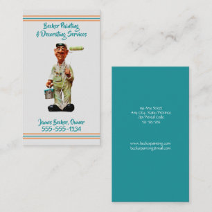 Painting - Decorating - Painter  Business Card