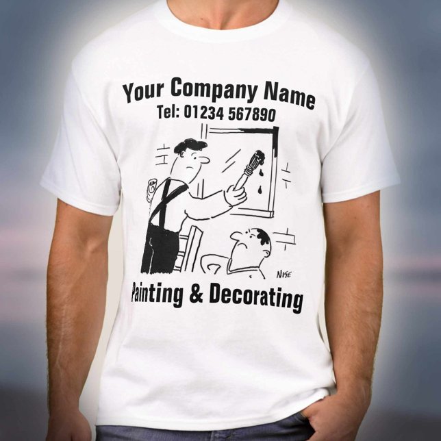 Painting & Decorating Services T-Shirt (Creator Uploaded)