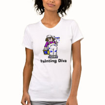 Painting Diva Women's T-shirt