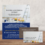 Painting Equipment, Painter & Decorator Business Card<br><div class="desc">Painting Equipment,  Painter & Decorator Business Cards by The Business Card Store.</div>