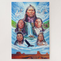 Painting Famous Native Americans Indian Chiefs