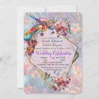 Painting Fantasy Flowers expressing nature