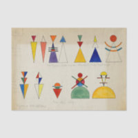 Painting Figurines by Wassily Kandinsky
