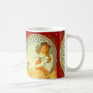 Painting. From The Arts Series by Mucha Coffee Mug