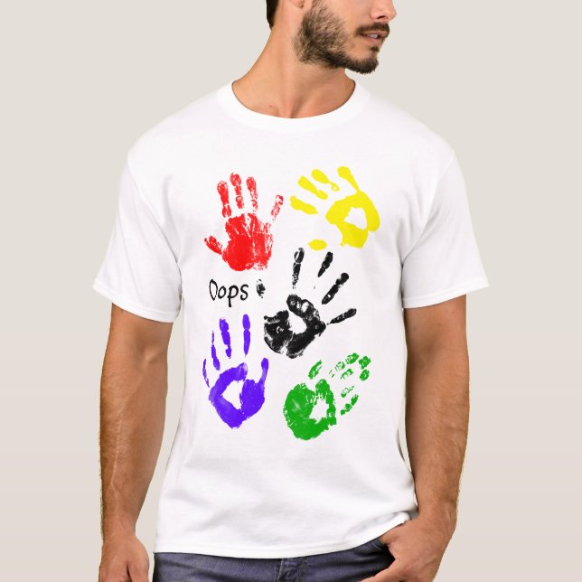 Painting Hands Cute Craft Shirt (Front)
