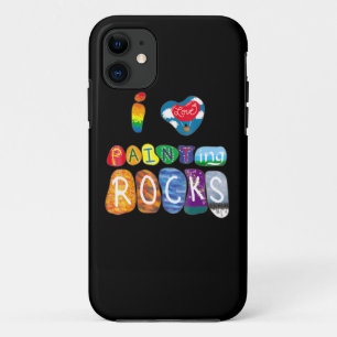 Painting I Love Rock Painting Funny Rock Painter Case-Mate iPhone Case