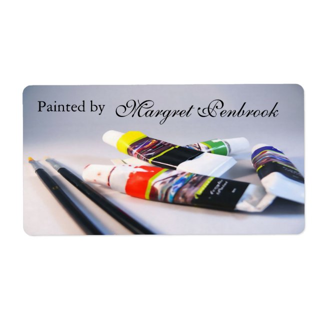 Painting Label (Front)