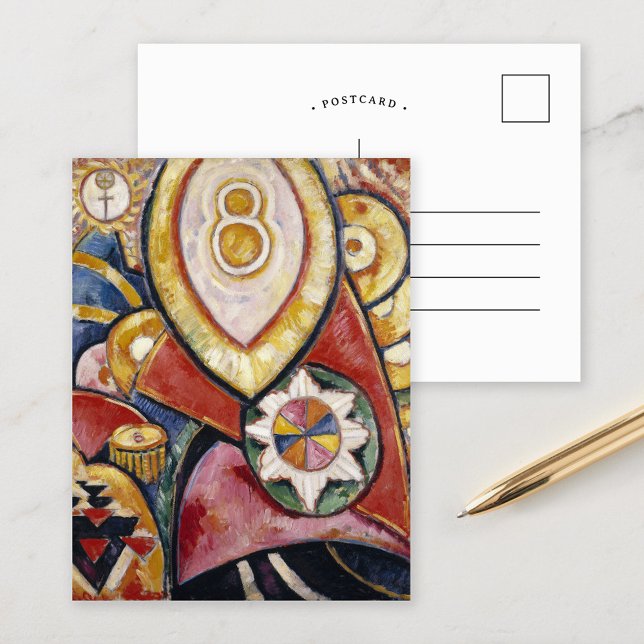 Painting No. 48 | Marsden Hartley Postcard (Creator Uploaded)