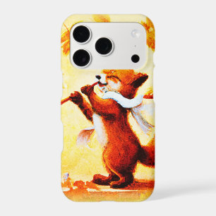 Painting Of a Happy Singing Red Fox. Buy Now