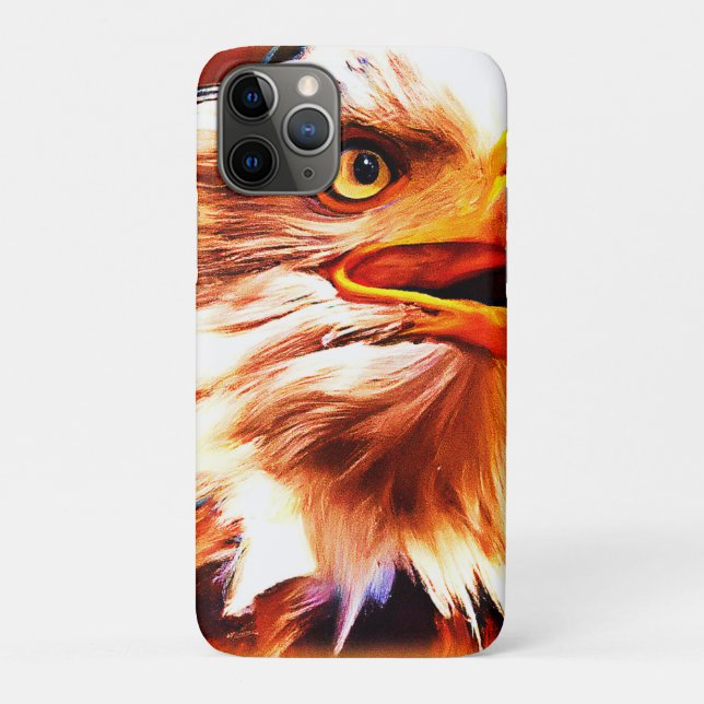 Painting of a Stunning Eagles Face. Buy Now Case-Mate iPhone Case (Back)