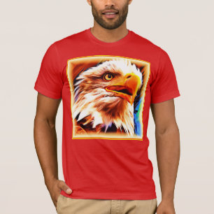 Painting of a Stunning Eagles Face. Buy Now T-Shirt