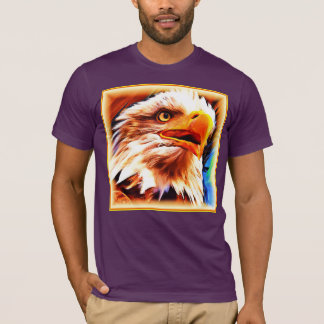 Painting of a Stunning Eagles Face. Buy Now T-Shirt