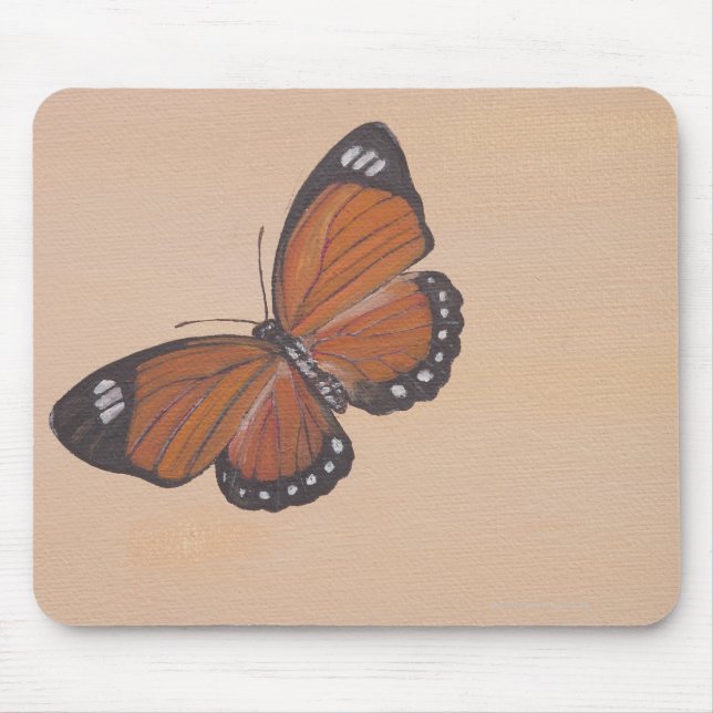 Painting of butterfly mouse pad (Front)