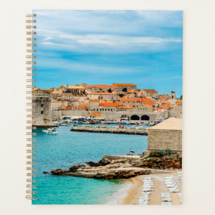 Painting of Dubrovnik beach Planner