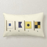 Painting of Four Flags with Sail Written Beneath
