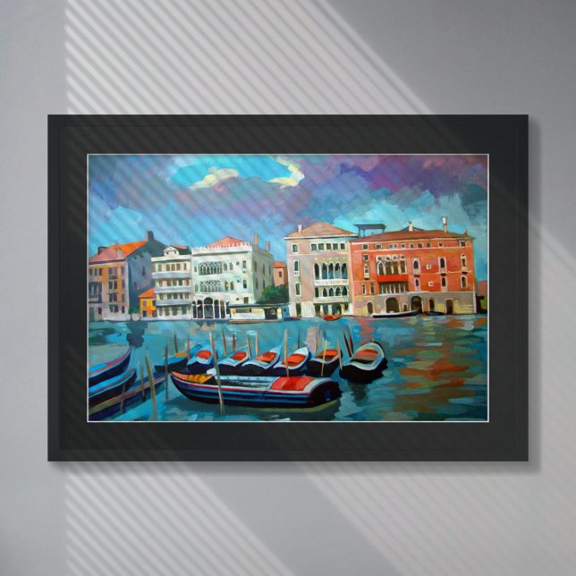 Painting of Grand Canal, Venice, Italy Poster (Creator Uploaded)
