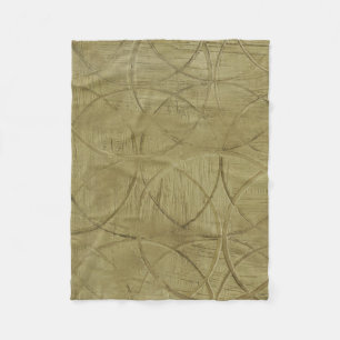 Painting of Linked Circles by Jennifer Goldberger Fleece Blanket