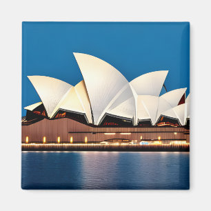 Painting of the Sydney Opera House Magnet