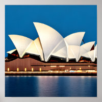 Painting of the Sydney Opera House