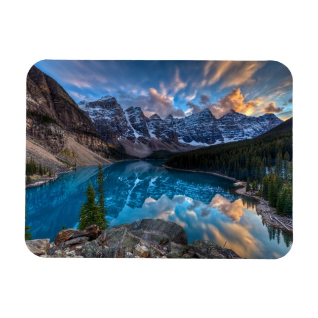 Painting on Moraine Magnet (Horizontal)