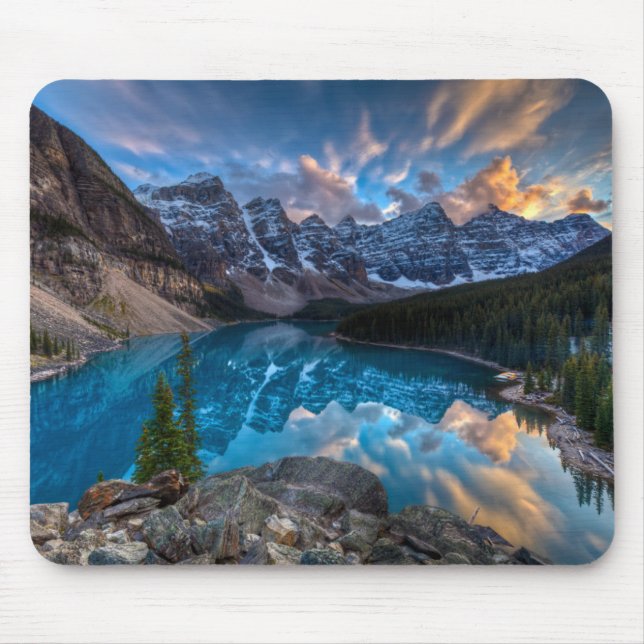 Painting on Moraine Mouse Pad (Front)