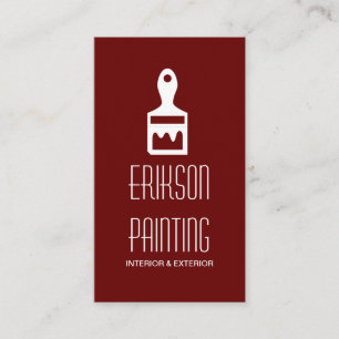 Painting Painter Construction Business Card
