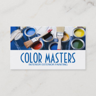 Painting Painter Construction Business Card