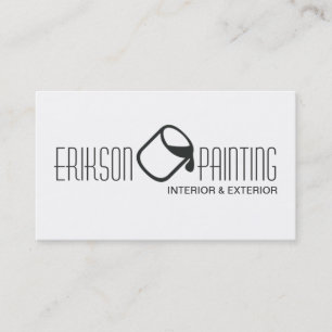Painting Painter Construction Business Card