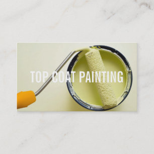 Painting Painter Construction Business Card