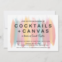 Painting Party Bridal Shower