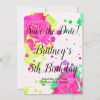 Painting Party Invitation, Art Party, 