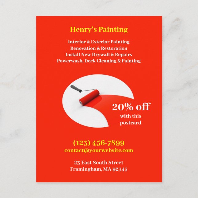 Painting Postcard (Front)