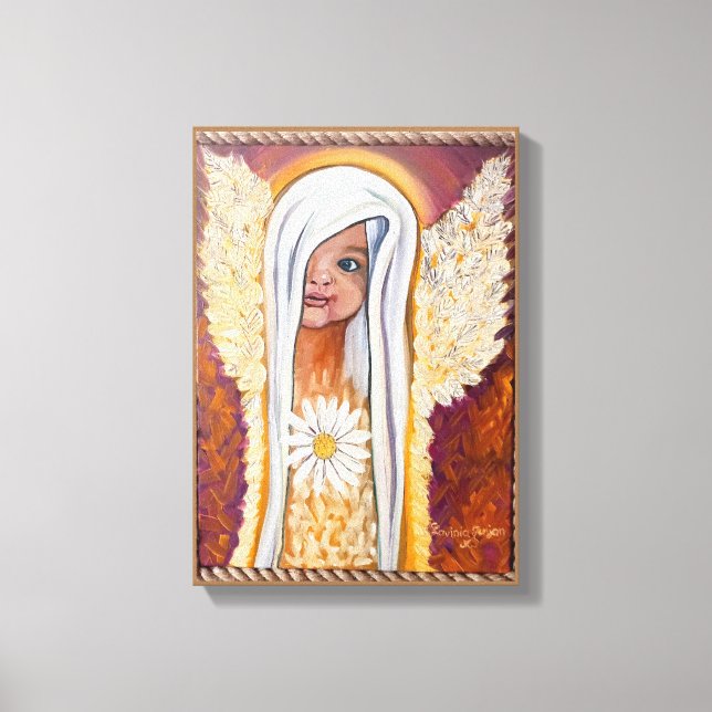 Painting print on canvas Angel (Front)