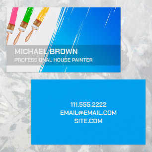 Painting Professional Painter Business Card