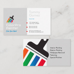 Painting Services   Painter Business Card