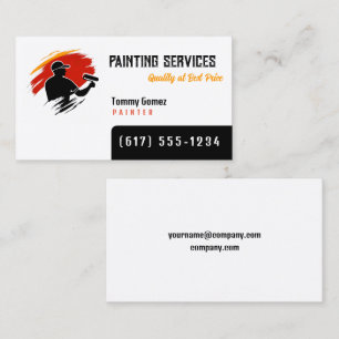 Painting Services Painters Business Card